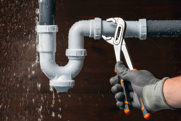 Professional Emergency Plumber technician working in Allenton, MI